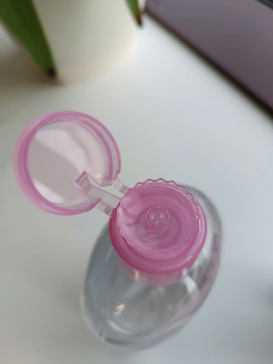 Ảnh thật nắp bật chai nước tẩy trang YA SAMAYA Rose