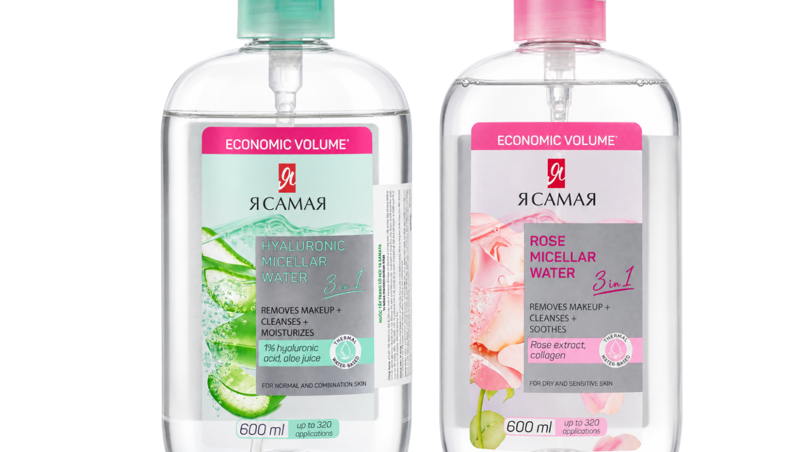 Nuoc tay trang ya samaya micellar water 600ml