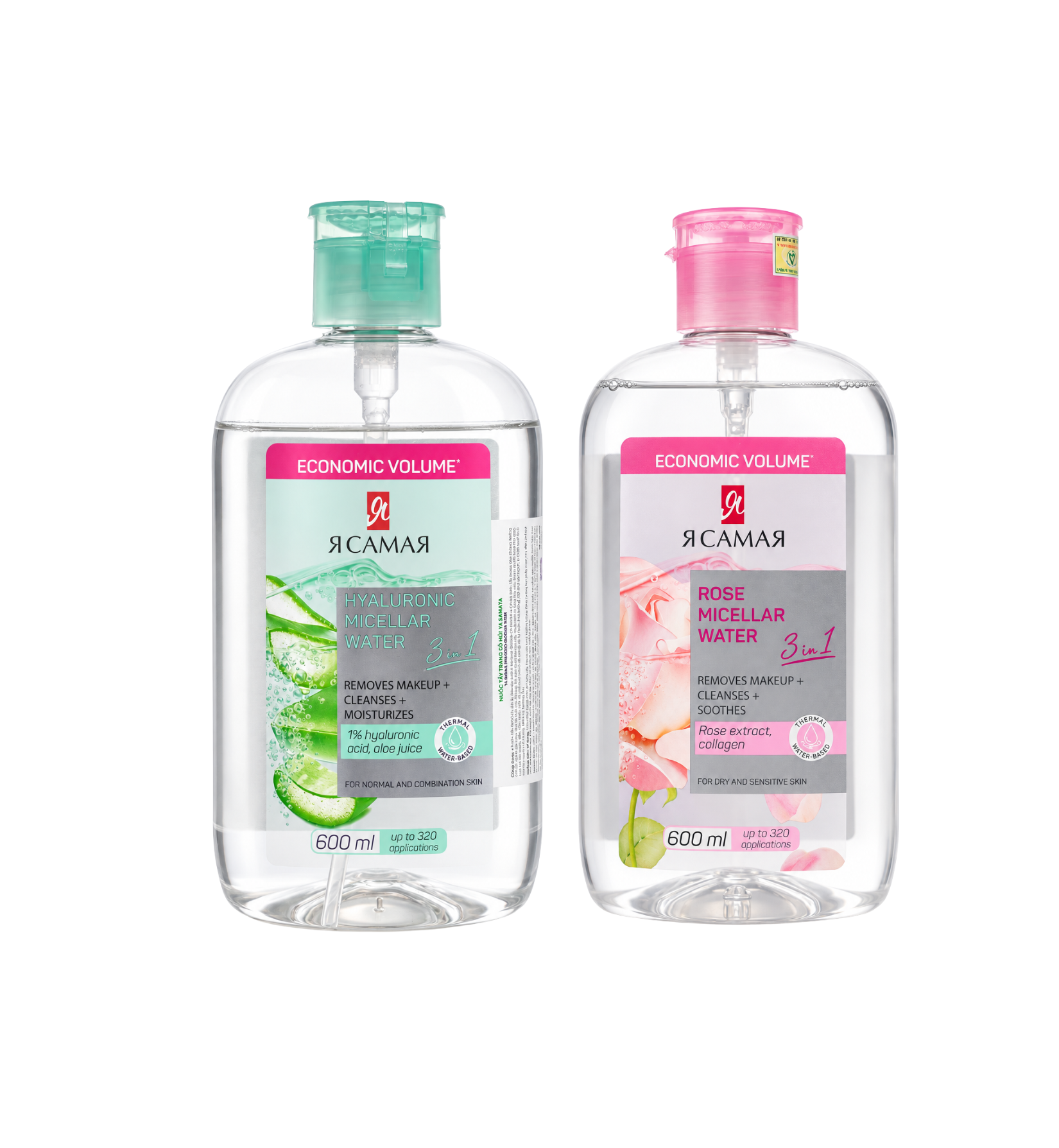 Nuoc tay trang ya samaya micellar water 600ml